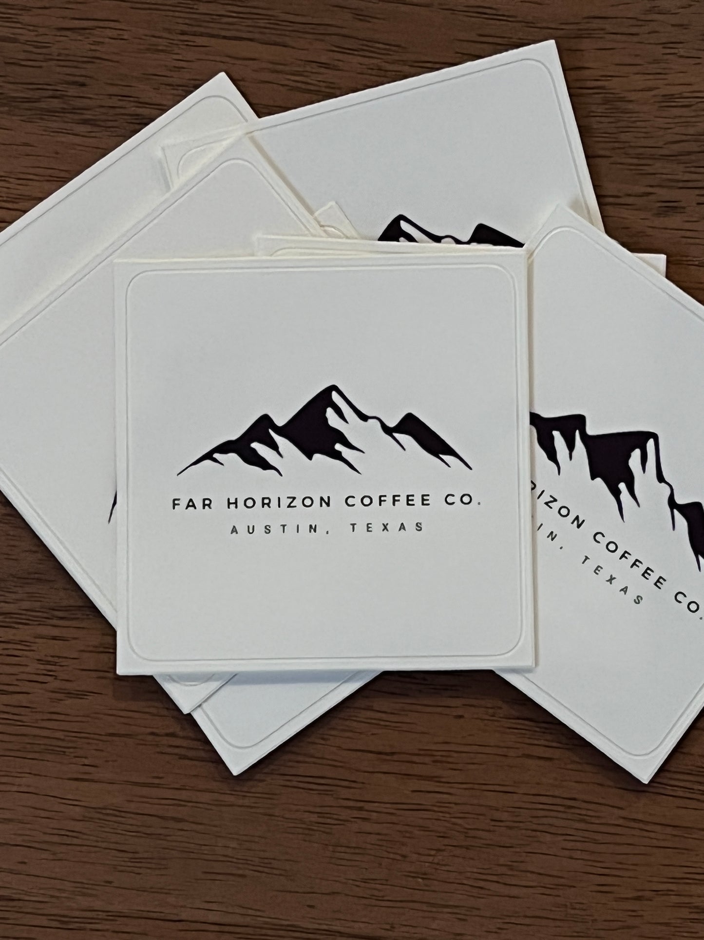 Far Horizon Sticker (White)