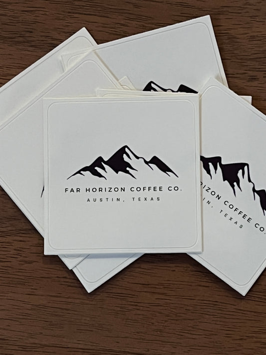 Far Horizon Sticker (White)